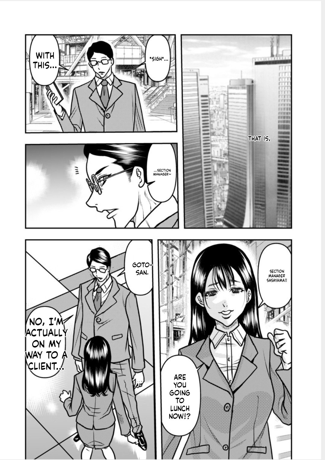 Contract wife - The days of being embraced by her husband's boss began for her husband - 10 page 4 full