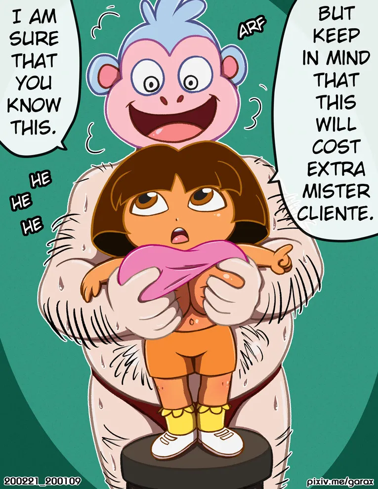 Dora the Explorer page 10 full