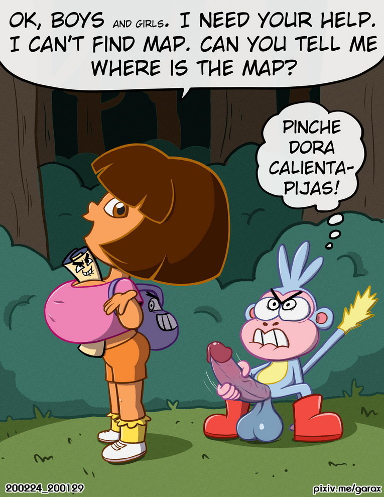 Dora the Explorer page 8 full