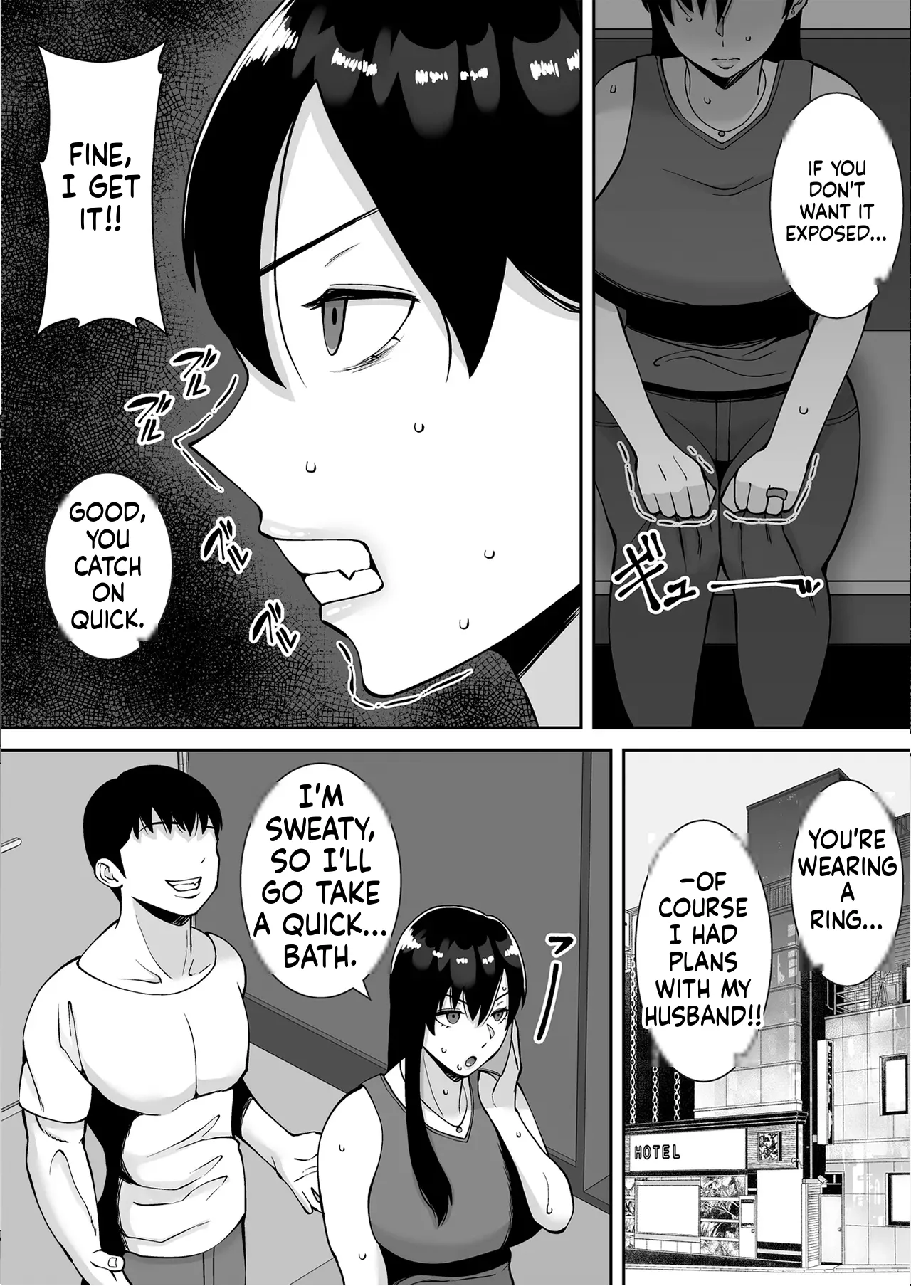 Inran Uwaki Onna o Netotte Nikubenki ni shita Hanashi ~Ki no Tsuyoi Gouman Hitozuma Ma Ch-1 page 12 full