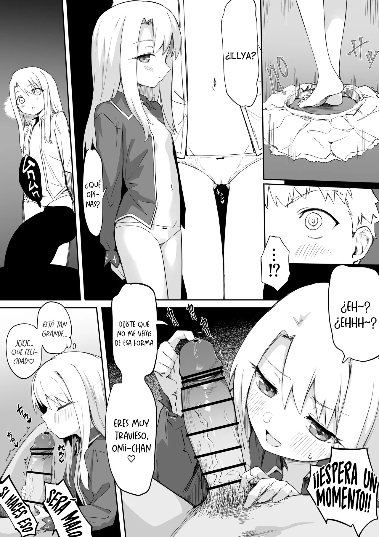 Illya  Ecchi Manga | Illya-chan  Manga erótico page 4 full