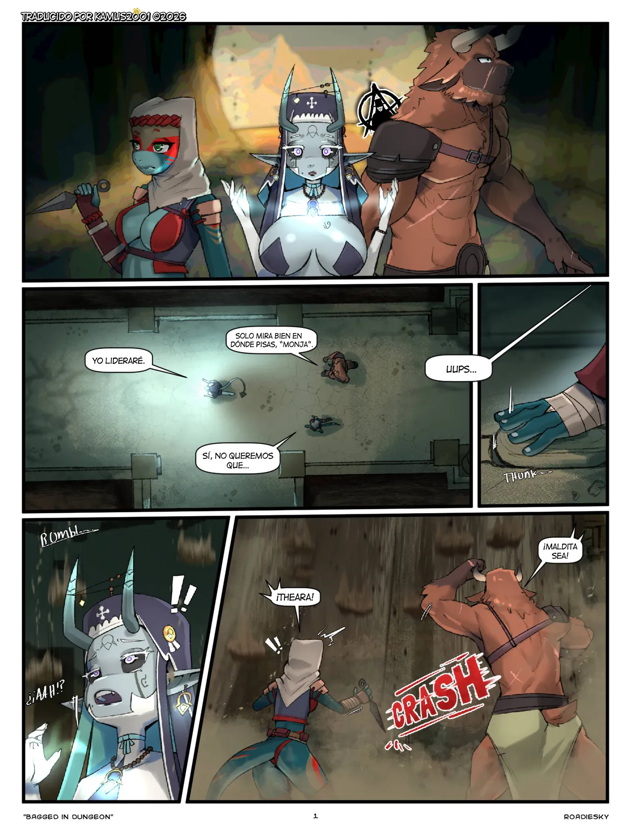 Bagged in Dungeon page 2 full