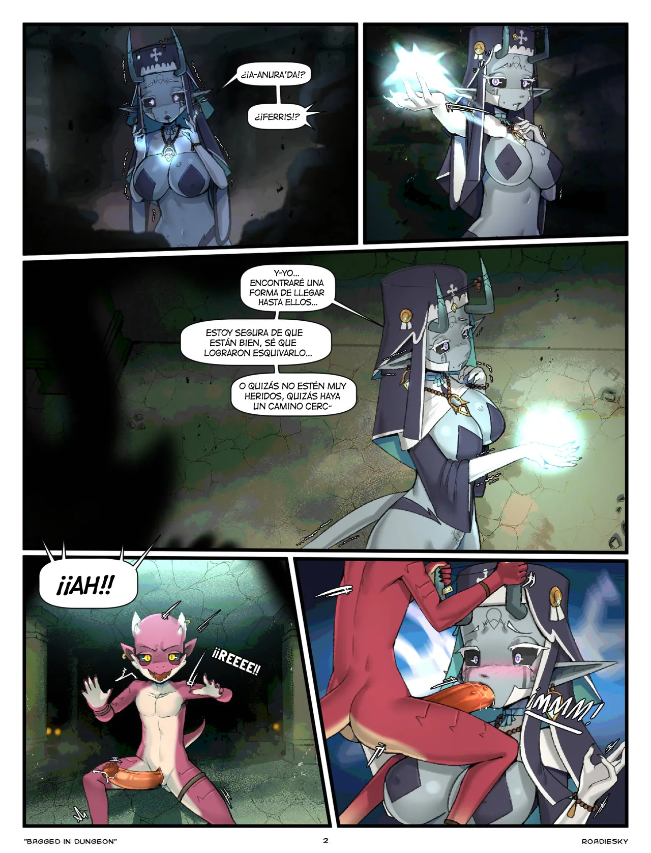 Bagged in Dungeon page 3 full