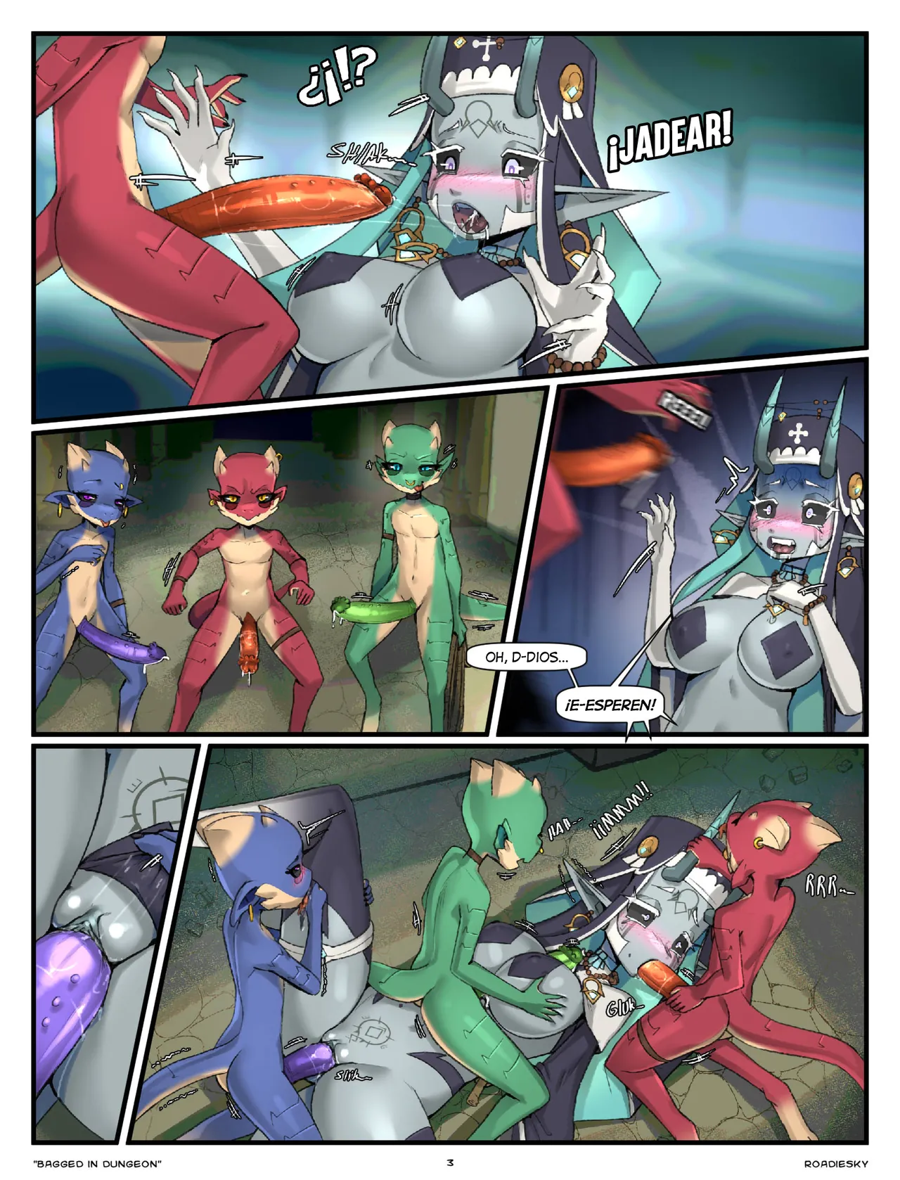 Bagged in Dungeon page 4 full