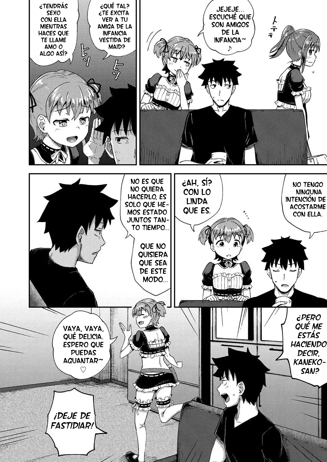 Mi Amiga de la Infancia es mi Maid Oral Personal  - Osananajimi wa Ore no Senzoku Okuchi Maid page 10 full