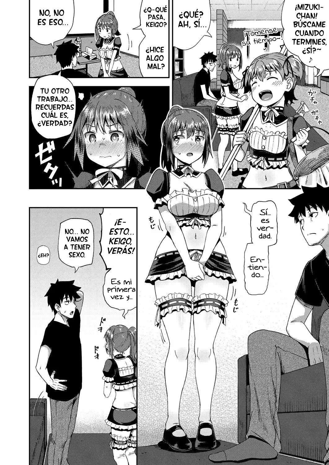 Mi Amiga de la Infancia es mi Maid Oral Personal  - Osananajimi wa Ore no Senzoku Okuchi Maid page 12 full