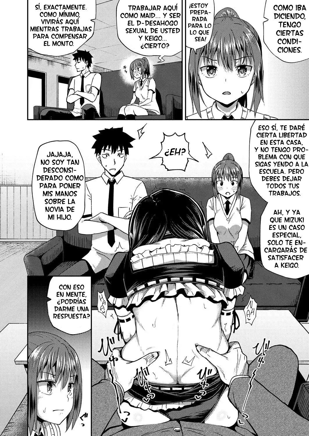 Mi Amiga de la Infancia es mi Maid Oral Personal  - Osananajimi wa Ore no Senzoku Okuchi Maid page 8 full