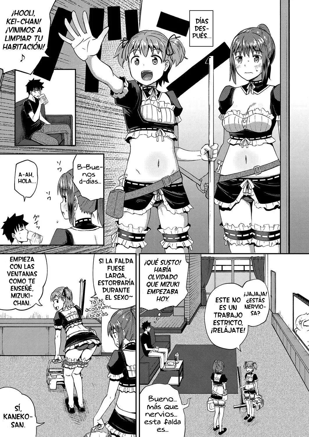 Mi Amiga de la Infancia es mi Maid Oral Personal  - Osananajimi wa Ore no Senzoku Okuchi Maid page 9 full