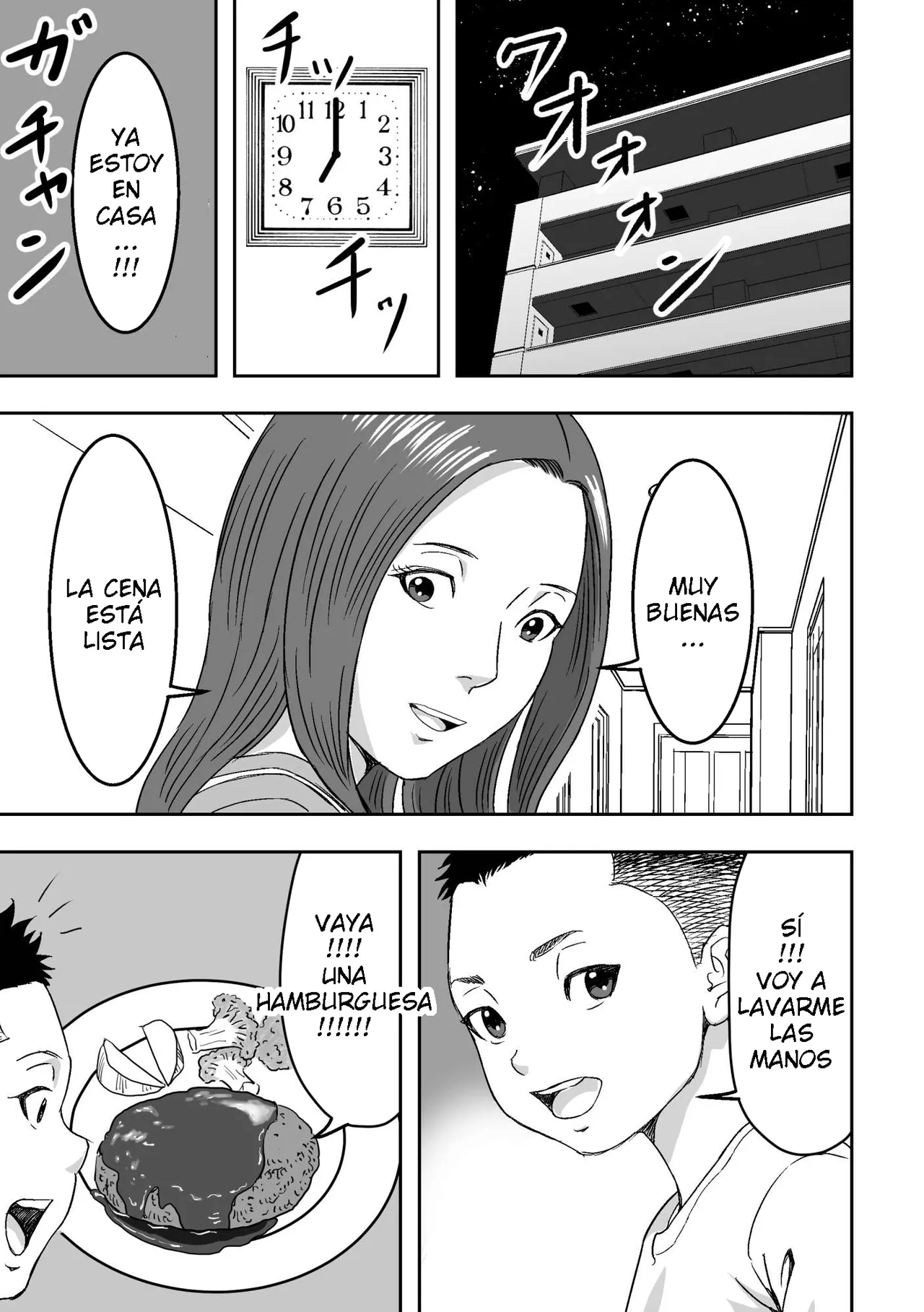 DoujinHaruga - Muchimuchina Obasan ga Sasotte Kitanode Fudeoroshi Sarete Mita ESP page 11 full