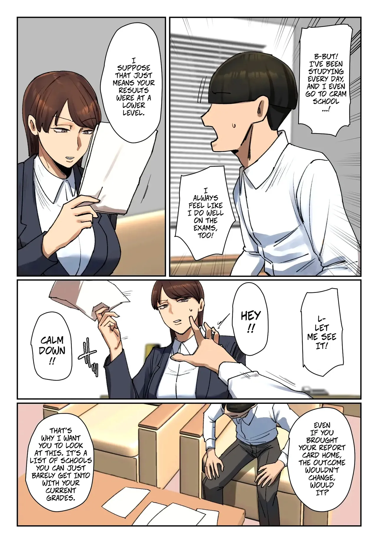 Strip Down To Your Underwear and Appologize To Your Student -- Seito no Shitagi o Tsukete Shazai Shiro page 5 full