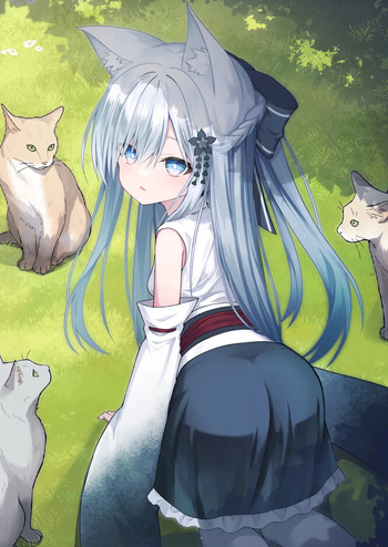 [Night White Lily (nishina kakeri)] Ore wa Shitsuren shi Bakeneko wa Futatabi Arawareru + Seisakuki Setto [Digital] cover