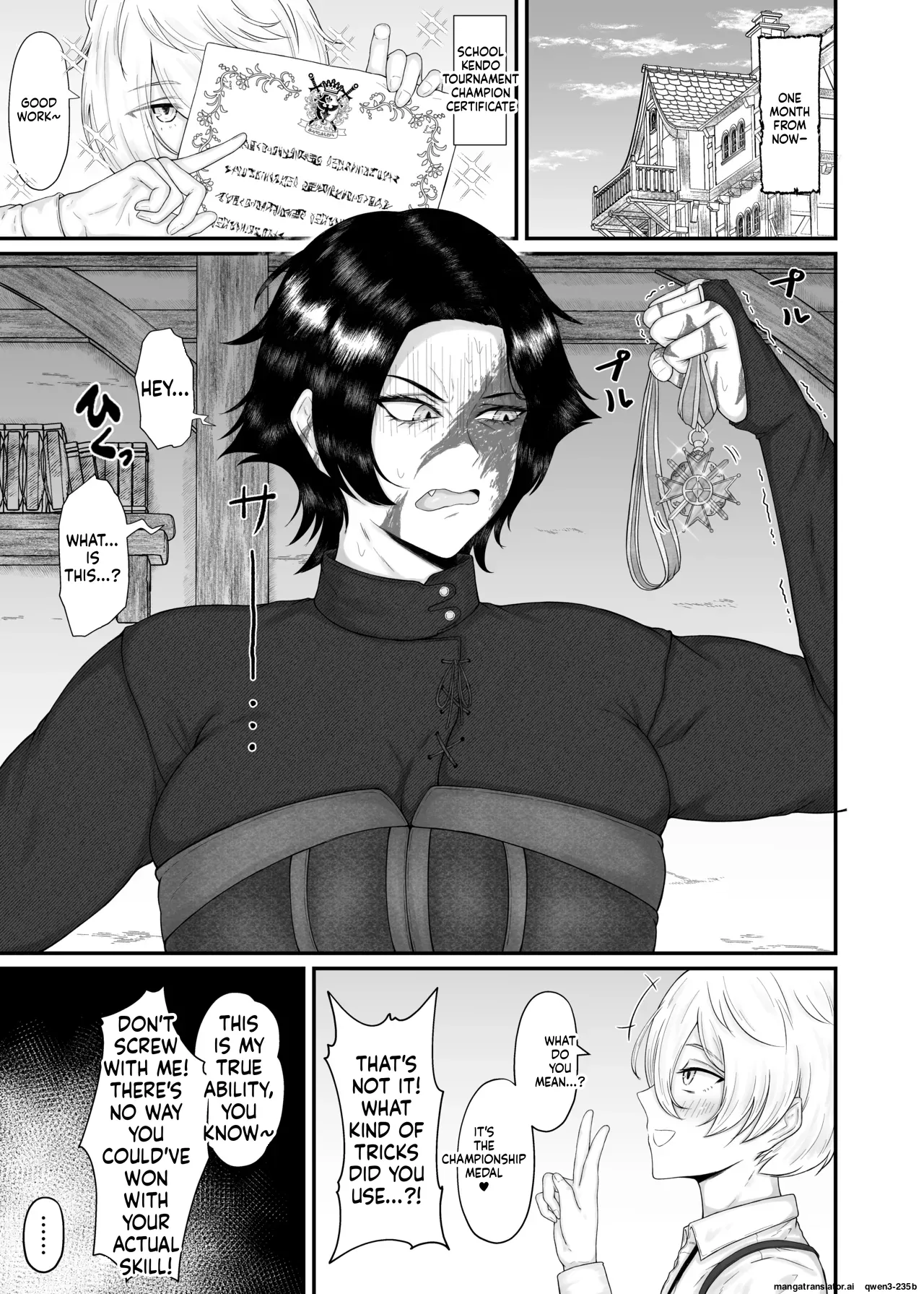 Big-Breasted Female Knight  Gets Fucked by Her Shitty Disciple page 12 full