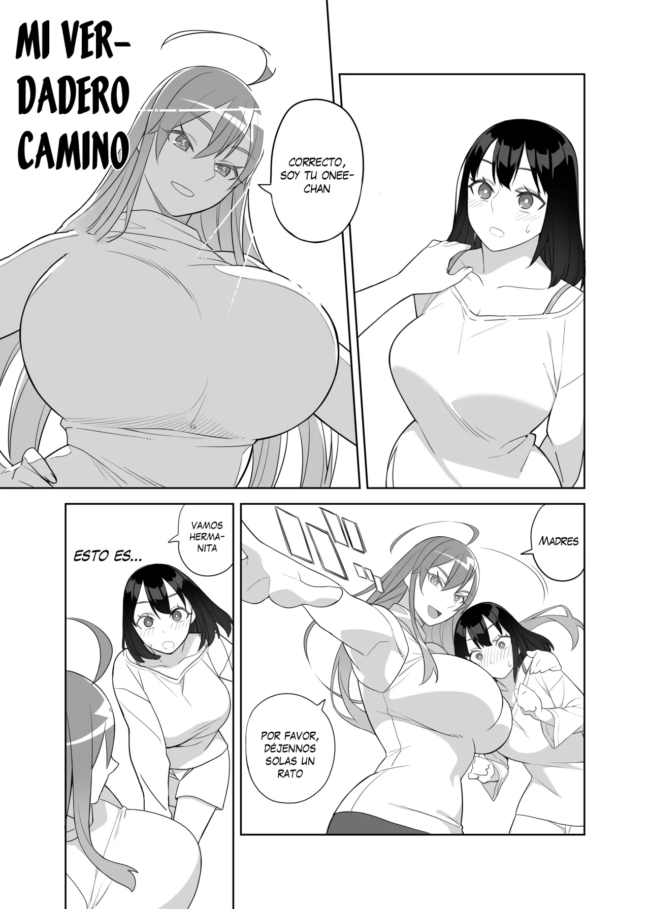 Las hermanas tetonas son las hijas de la directora page 9 full