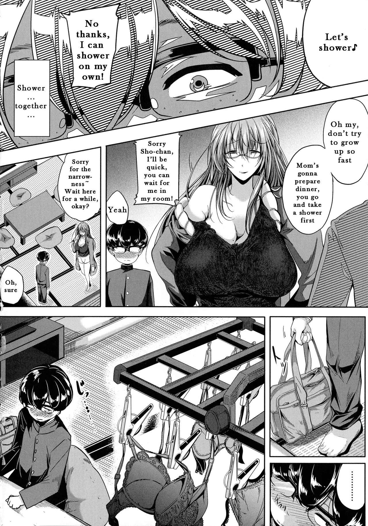 Seiyoku Mamire no Tsumamigoro - Friend Mother page 9 full
