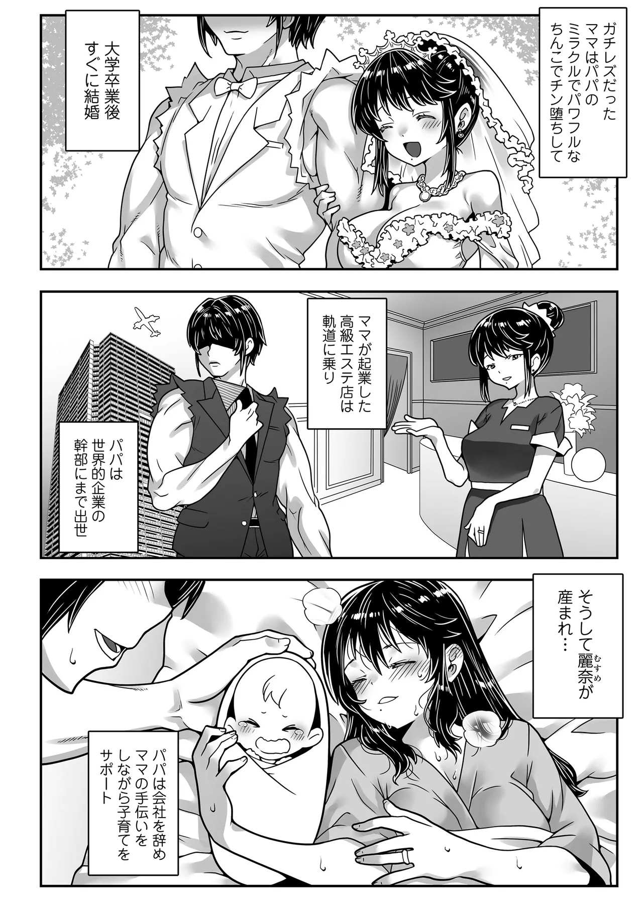 Chuunen Dansei Shoujoka-shou ni Kakatta Papa wa, Tsuma to Musume no Omocha ni Narimashita. page 4 full