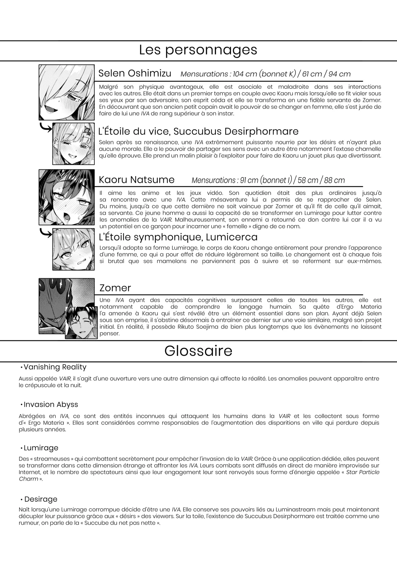 Vanishing Reality 4 ~Haitoku ni Somaru Hoshi~ | Vanishing Reality 4 ~L'Étoile du vice, Succubus Desirvilca~ page 4 full