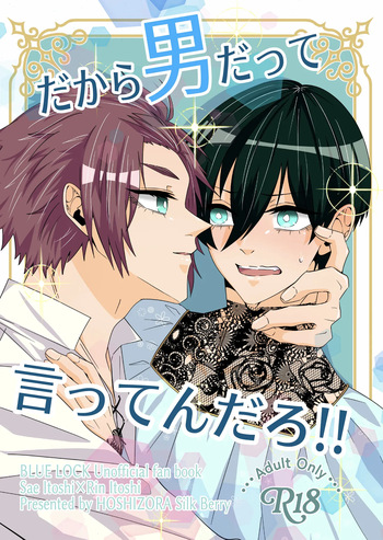 [星空SilkBerry (朔良 逢)] だから男だって言ってんだろ！！ (Blue Lock) [Digital] cover