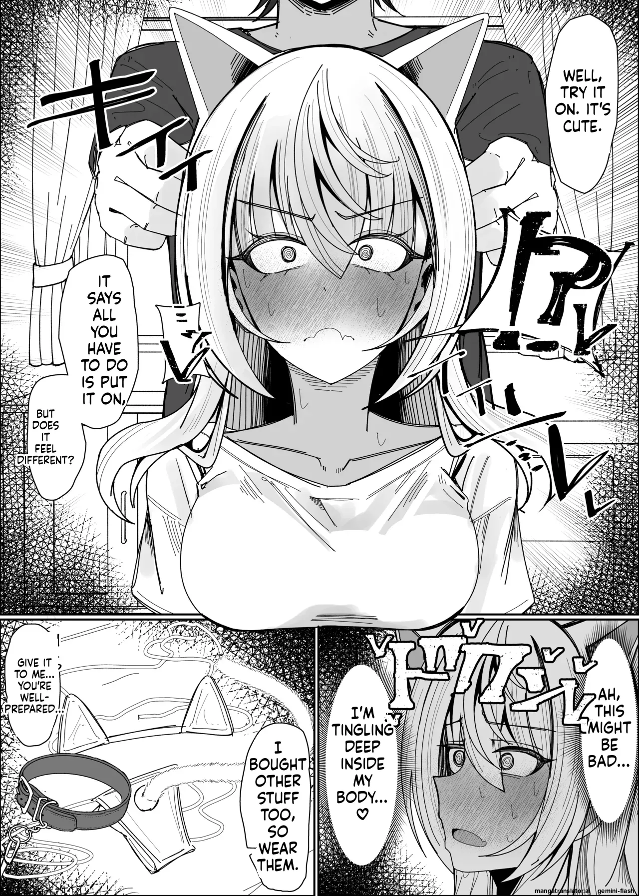 Saimin Nekomimi Kachusha de Hatsujouki OnaPet-ka page 5 full