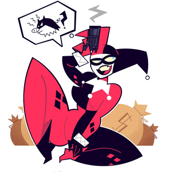 [Goodbyellow] Harley Quinn cover