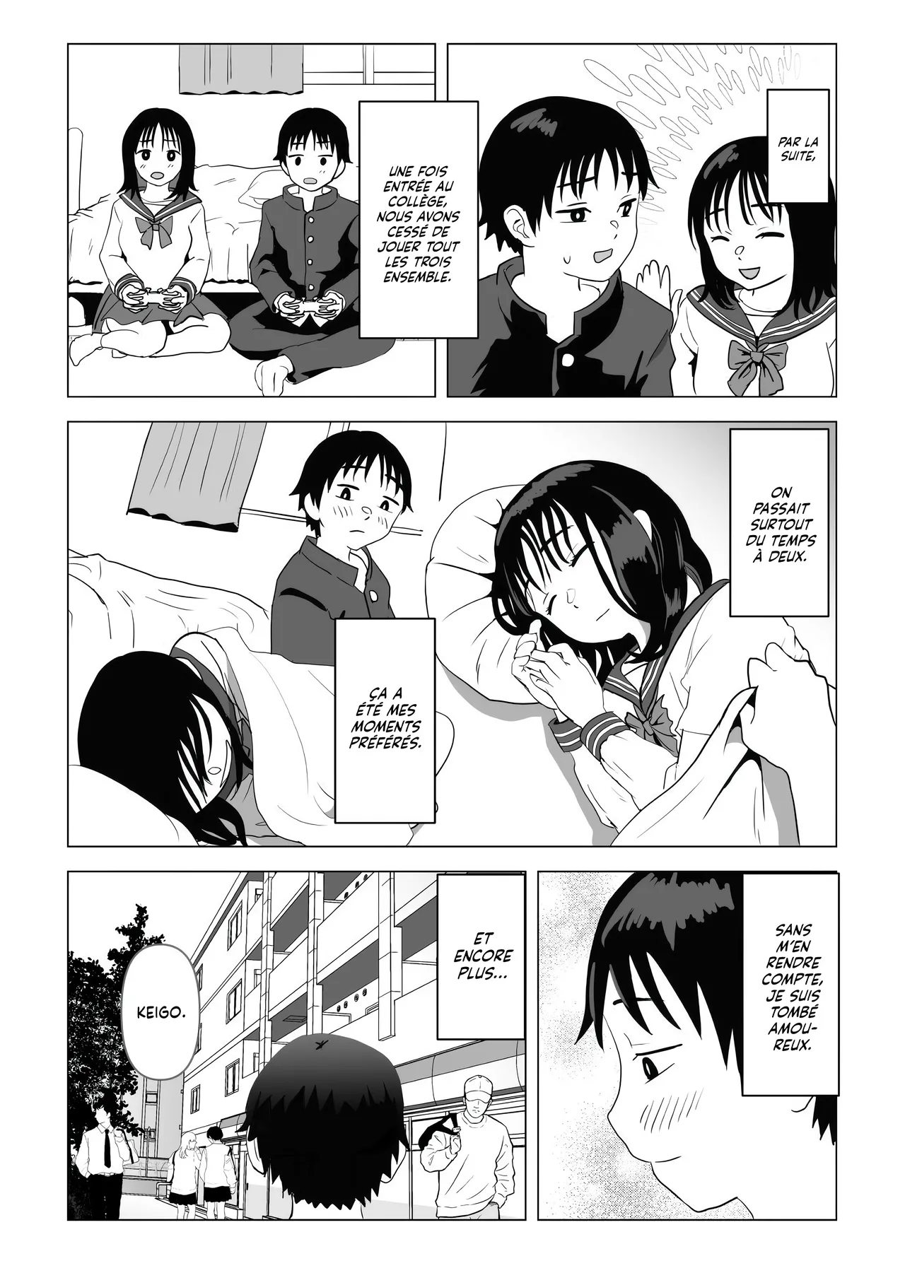 Ore no Kyonyuu Osananajimi ga Aniki to Saikin Ayashii | Mon Frère et notre Amie d'enfance sont très proches ces derniers temps page 11 full