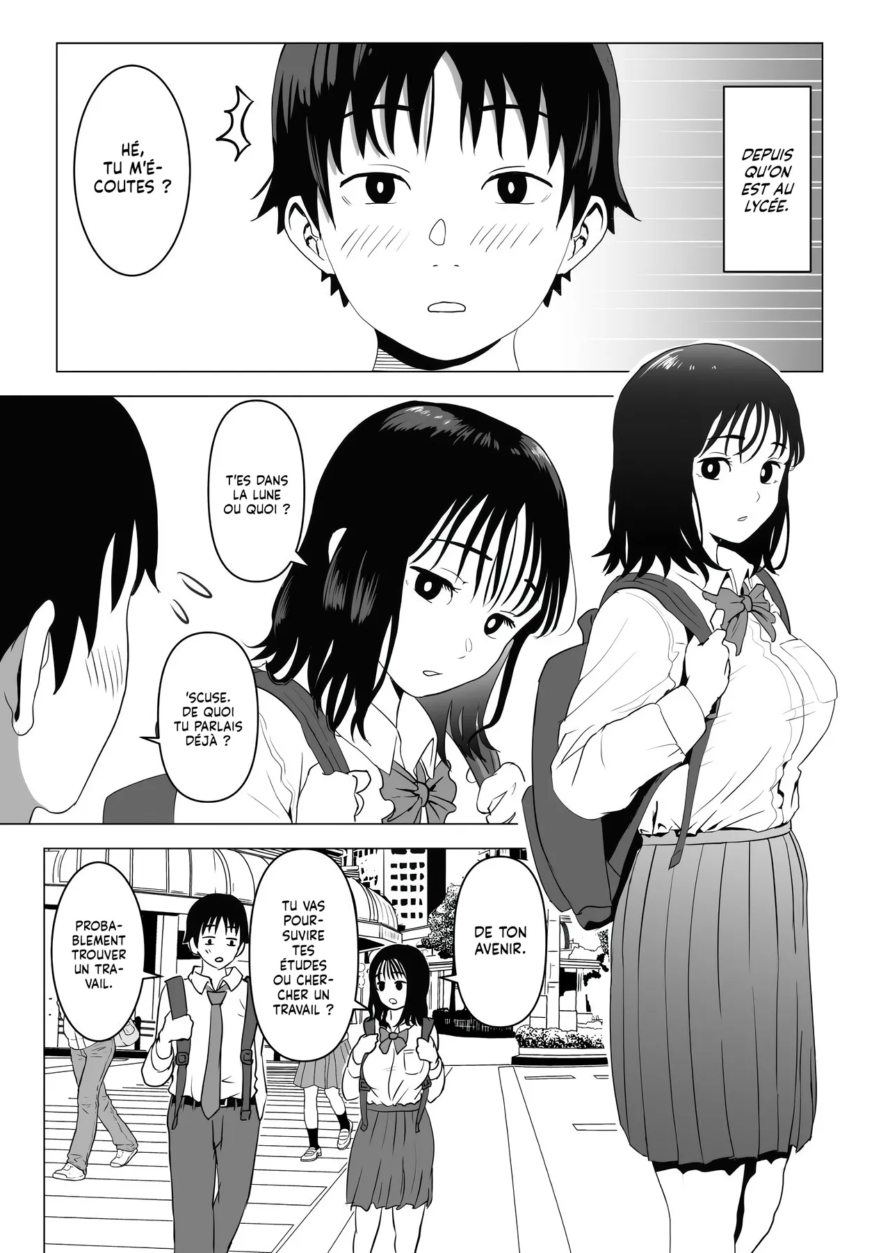 Ore no Kyonyuu Osananajimi ga Aniki to Saikin Ayashii | Mon Frère et notre Amie d'enfance sont très proches ces derniers temps page 12 full