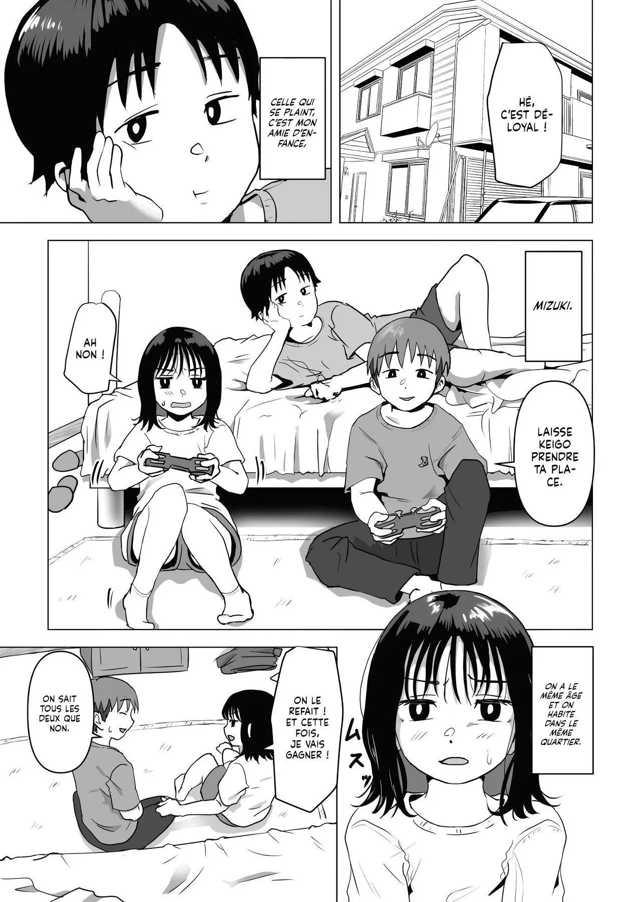Ore no Kyonyuu Osananajimi ga Aniki to Saikin Ayashii | Mon Frère et notre Amie d'enfance sont très proches ces derniers temps page 2 full