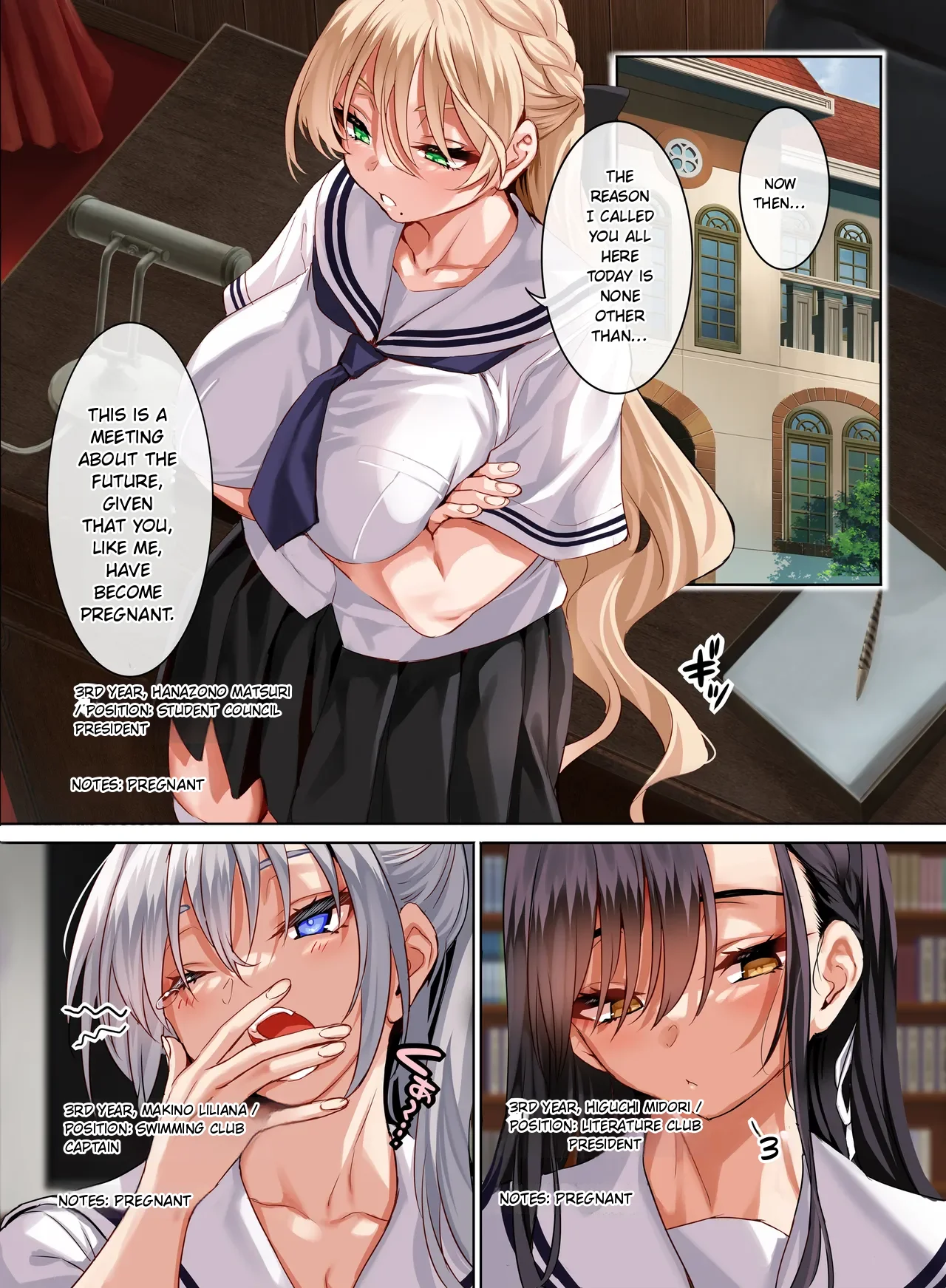 Jogakkou de Otoko Hitori na node Kousoku de Seiyoku no Hakeguchi ni Sareru Nichijou 5-Jigenme  MTL page 3 full
