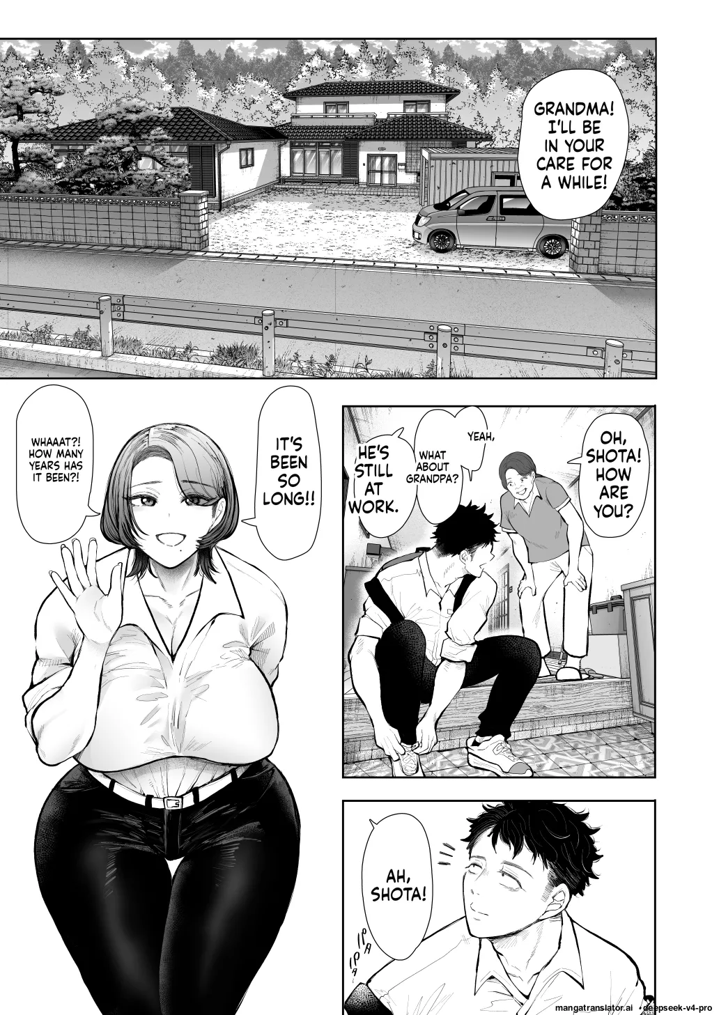 Ore to Oba to no Hiya Kana Yokubō page 12 full