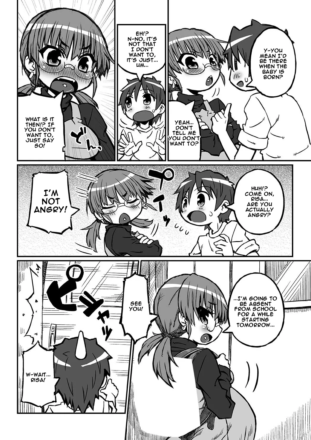 Her Belly is Huge!! Pregnant Risa’s Delivery page 11 full