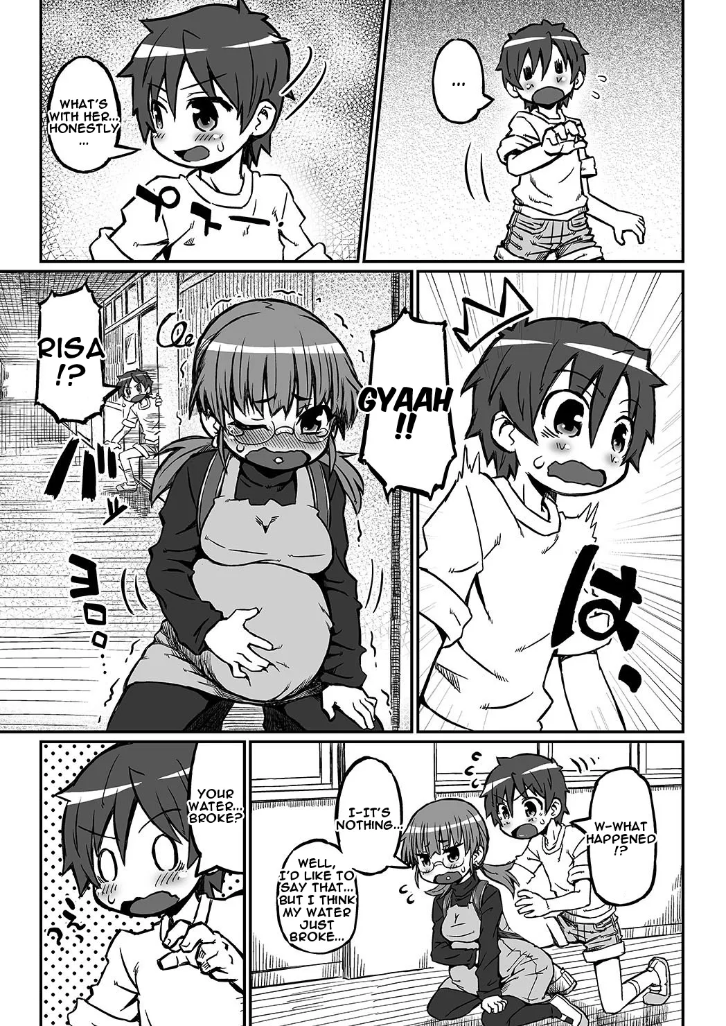 Her Belly is Huge!! Pregnant Risa’s Delivery page 12 full