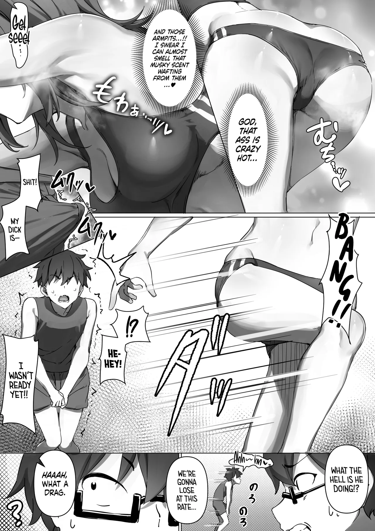The Story of Masochists Who Got Hard From the Armpits of the Girls’ Track-and-Field Team and Got Punished | Rikujo Joshi no Waki ni Tsui Kofun Shite Shimatta Maso ni Batsu ga Kudaru Hanashi page 3 full