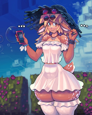 [Snao] Noelle Dress (Deltarune) cover