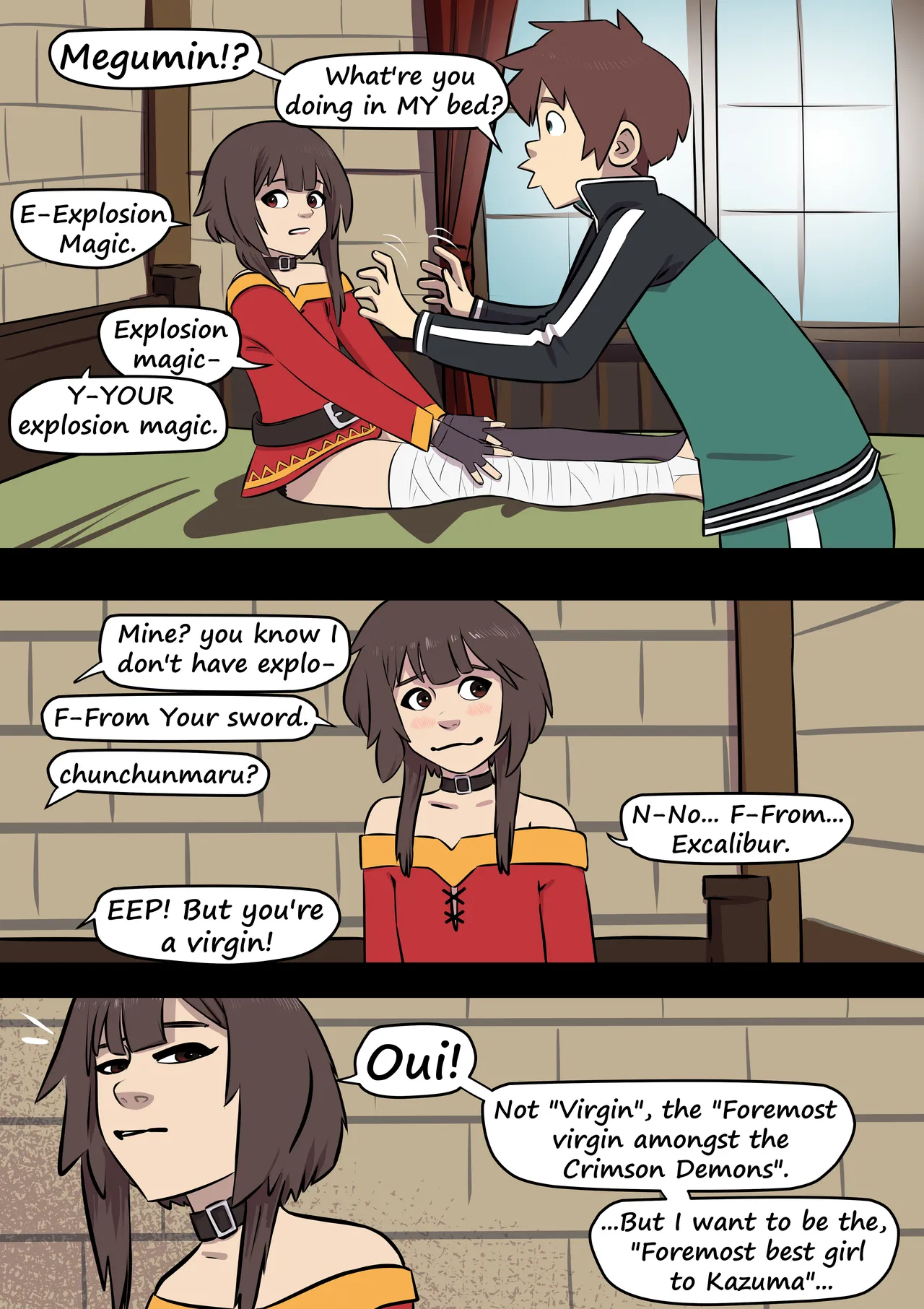 Konosuba EXPLODE IN MEGUMIN page 1 full