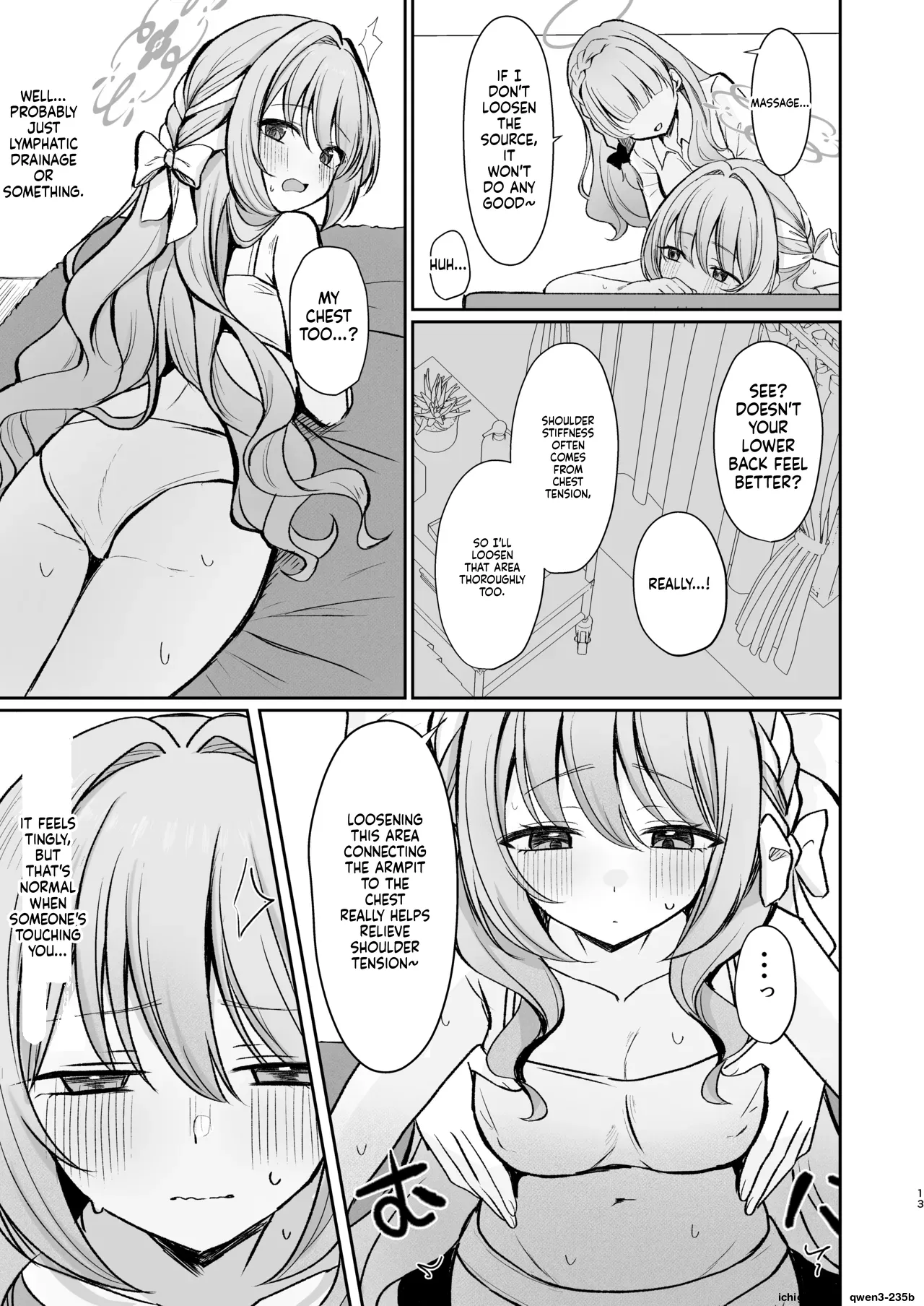 Hossoku Seikan Massage-bu!? page 12 full