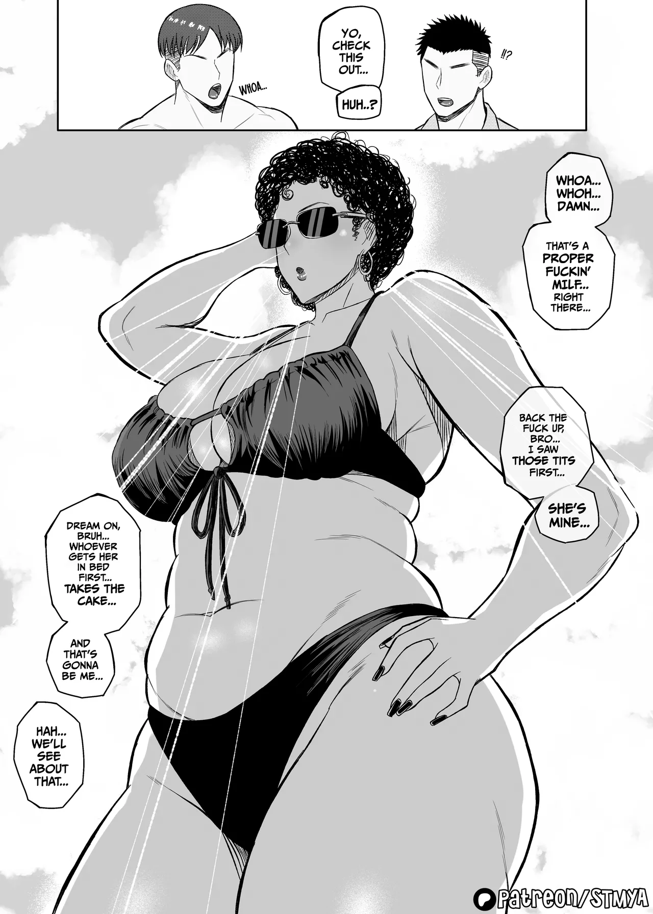 Mommy at beach page 1 full
