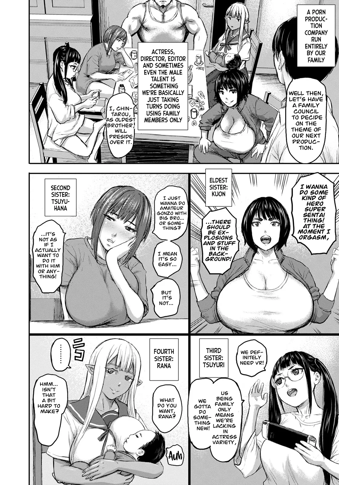 AV Kazoku | AV Family Ch. 1-7 page 11 full