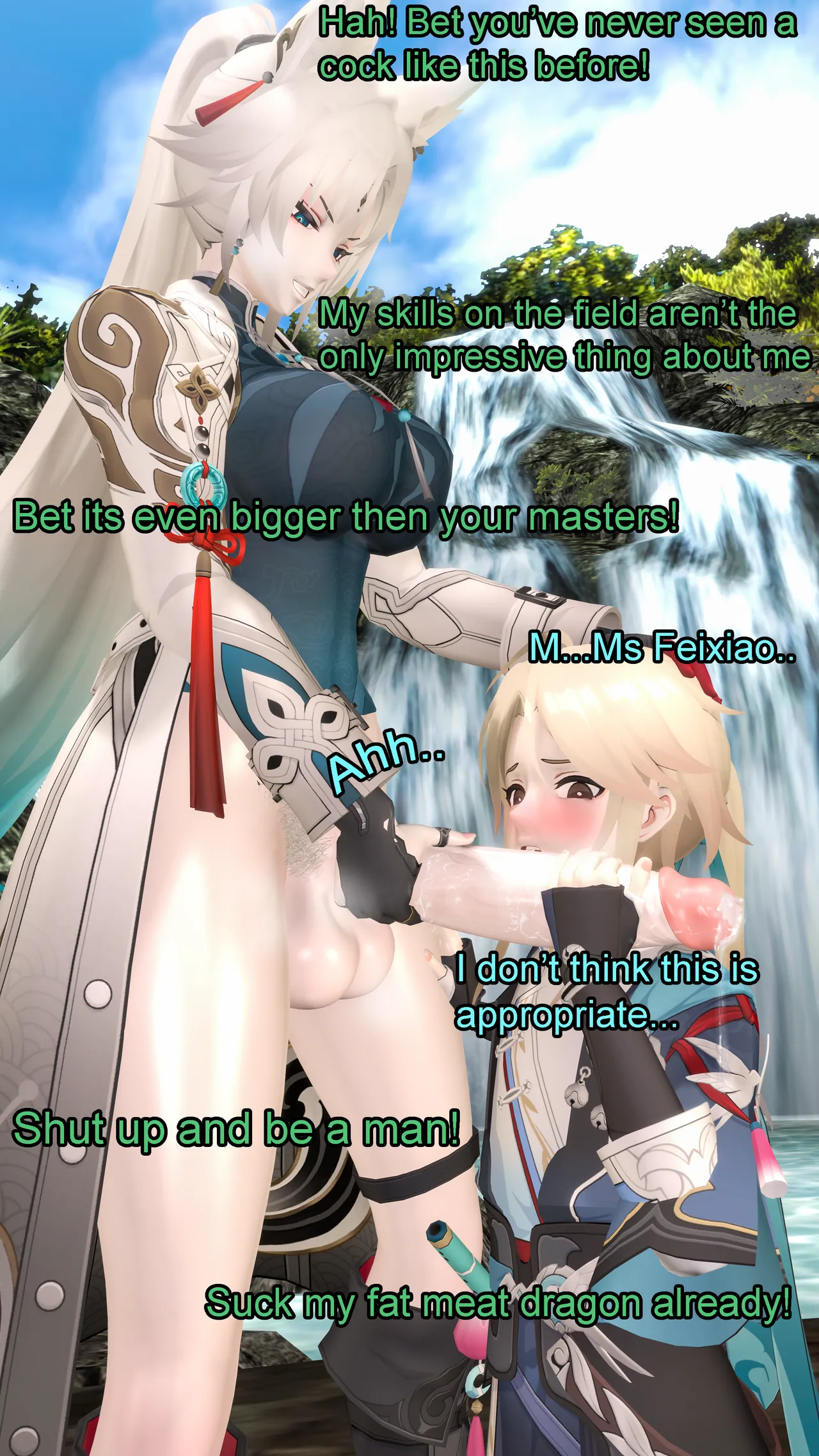 Yanqing really needs to know when to judge his opponents and when to make a good wager!  x yanqing page 3 full