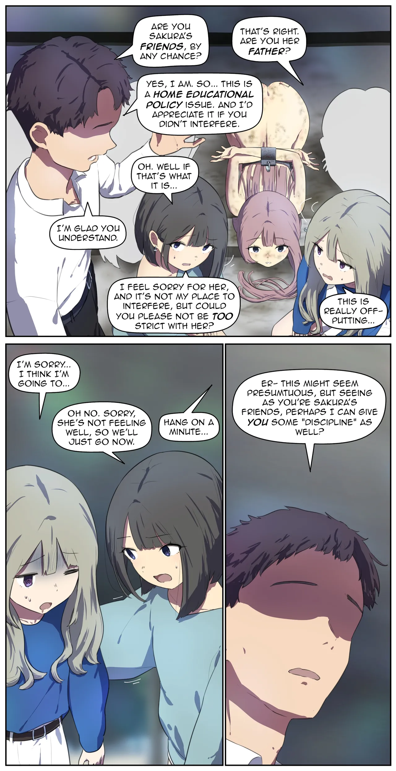 A life in the barn as punishment for a delinquent girl who has been spoiled until now【Translated by kochakaden】 page 11 full