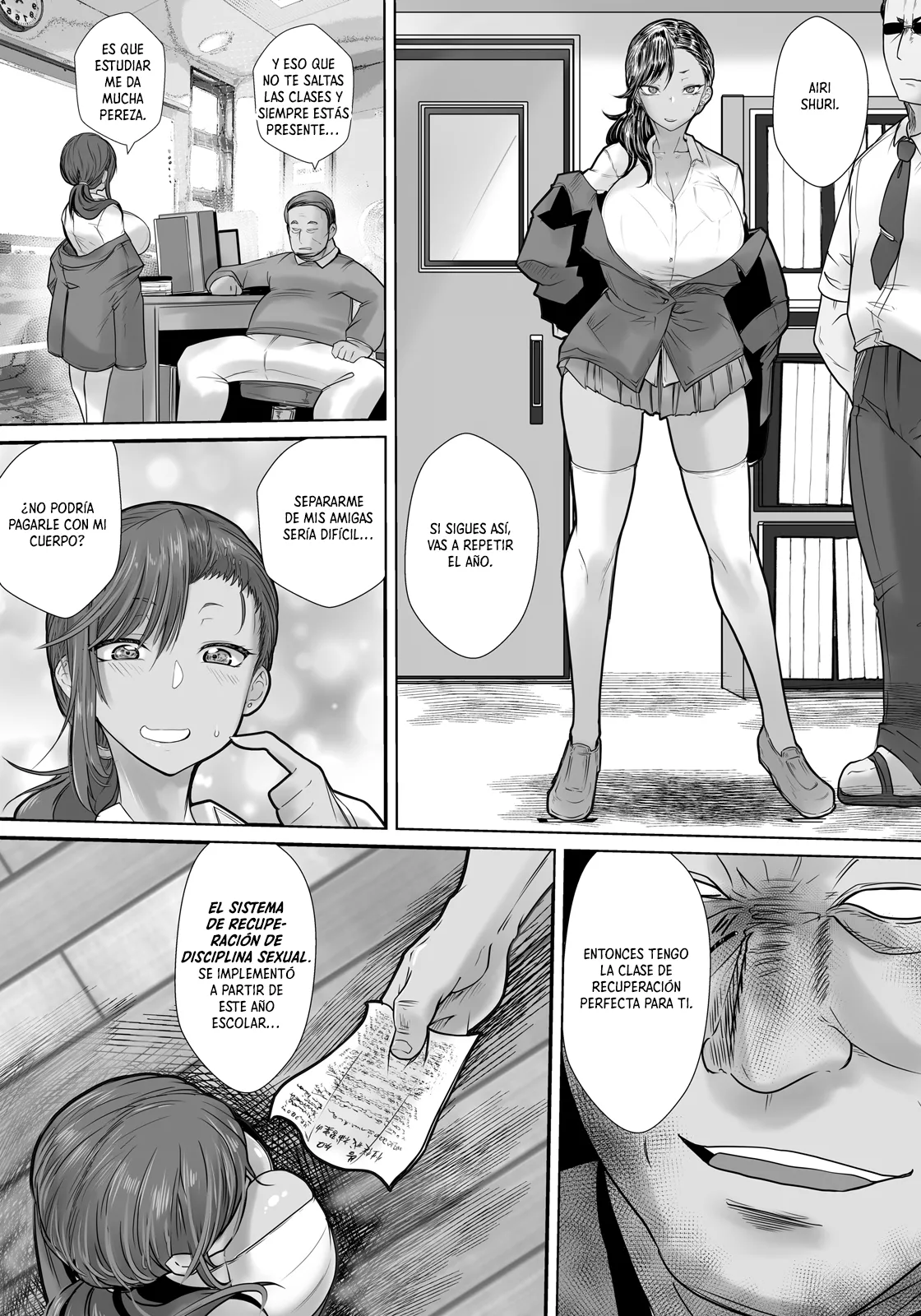 Kabejiri Shidou ~Seito Kai Hoshuu Seido~｜Orientación de Culo en la Pared: sistema de recuperación de disciplina sexual page 3 full