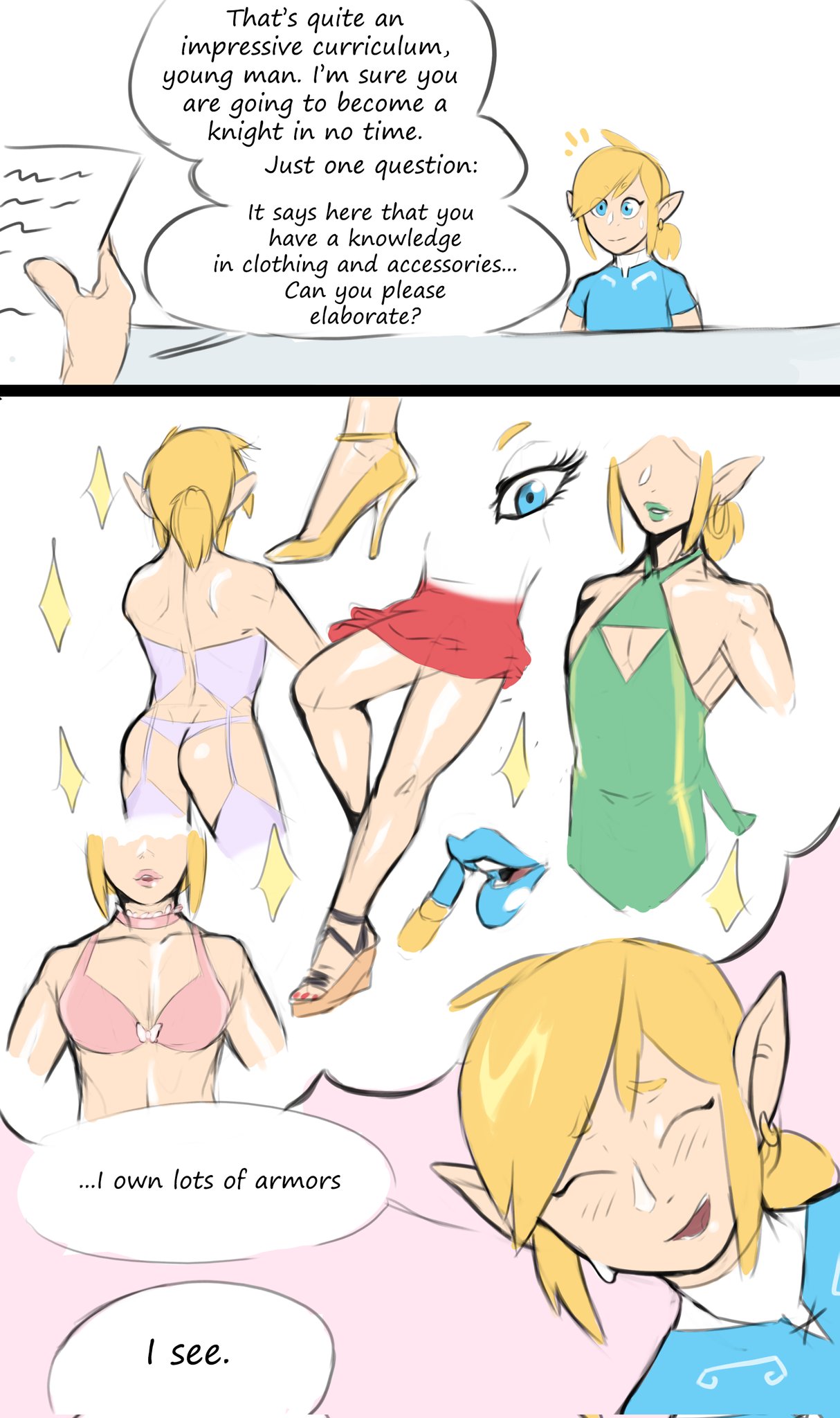 Combos & Doodles The Legend of Zelda page 1 full