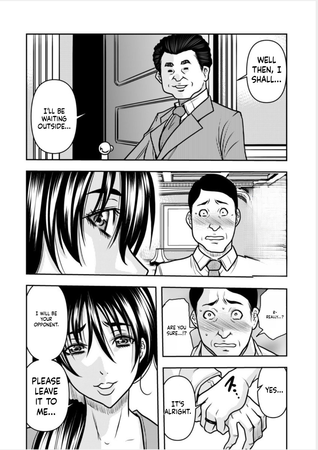 Contract wife - The days of being embraced by her husband's boss began for her husband - 9 page 12 full