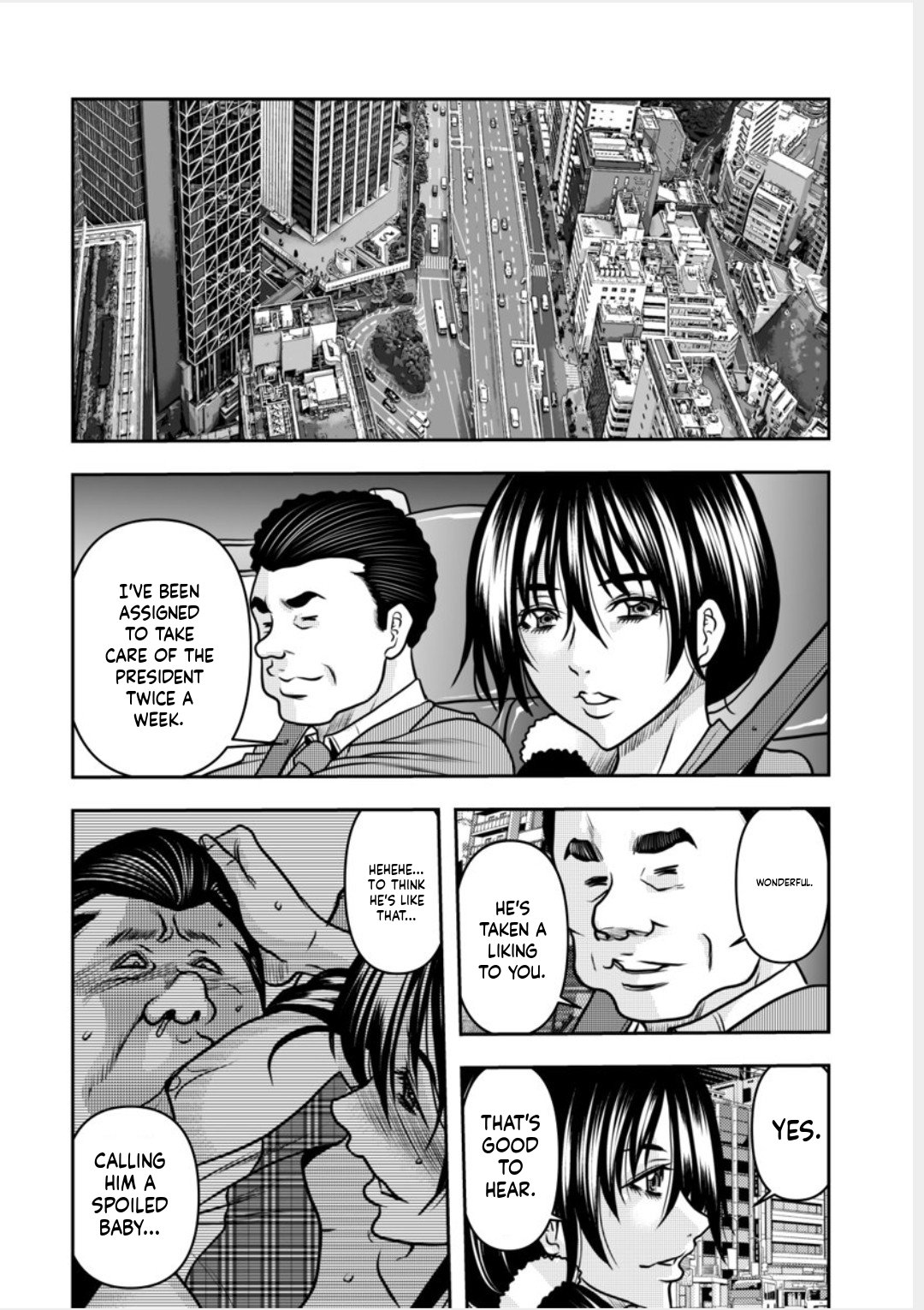 Contract wife - The days of being embraced by her husband's boss began for her husband - 9 page 4 full