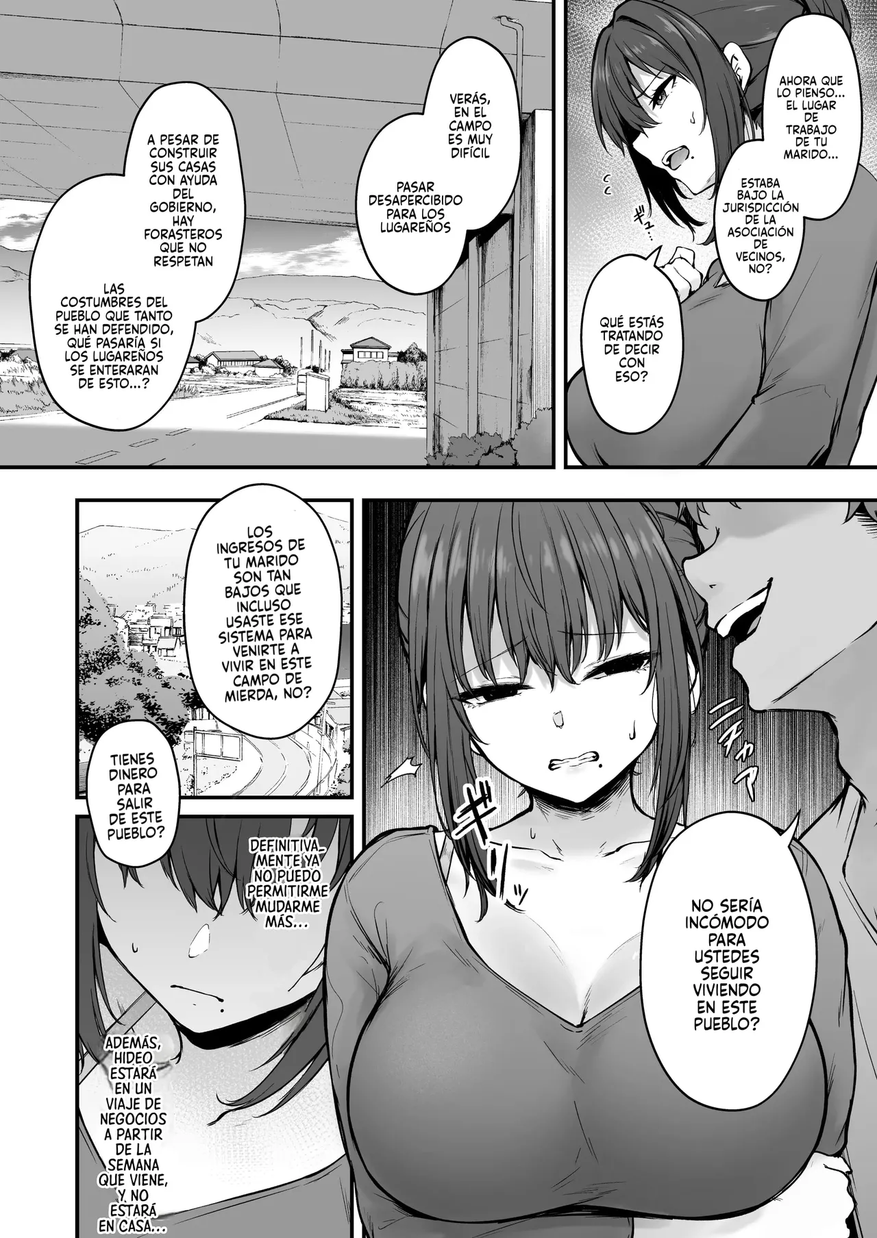 Niezuma -Toaru Mura no Inshuu no Kiroku-｜Esposa de Sacrificio -Un Relato sobre las Costumbres Sexuales de cierto Pueblo- page 7 full