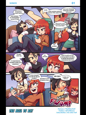 [TheOtherHalf] The Deja Vu Day (Scott Pilgrim) [french] cover
