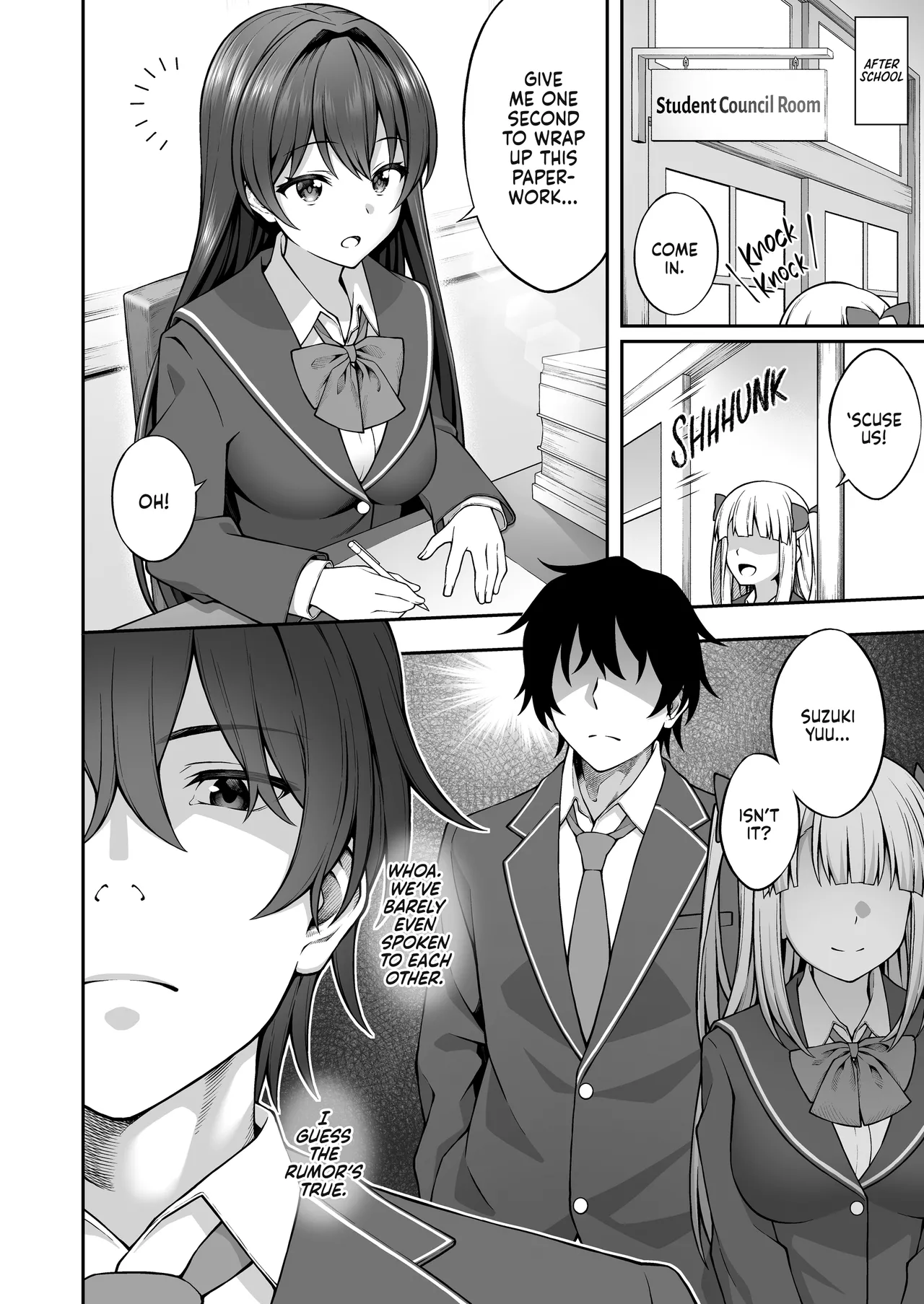 Saiminjutsu de Majime na Seitokaichou o Te ni Ireta Ore | How I Charmed the Prim and Proper President page 6 full