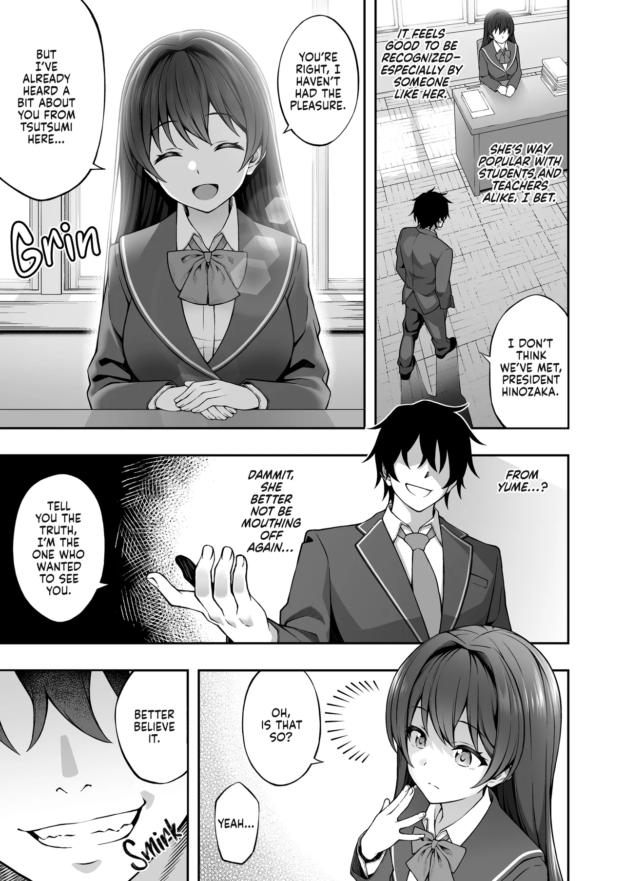 Saiminjutsu de Majime na Seitokaichou o Te ni Ireta Ore | How I Charmed the Prim and Proper President page 7 full