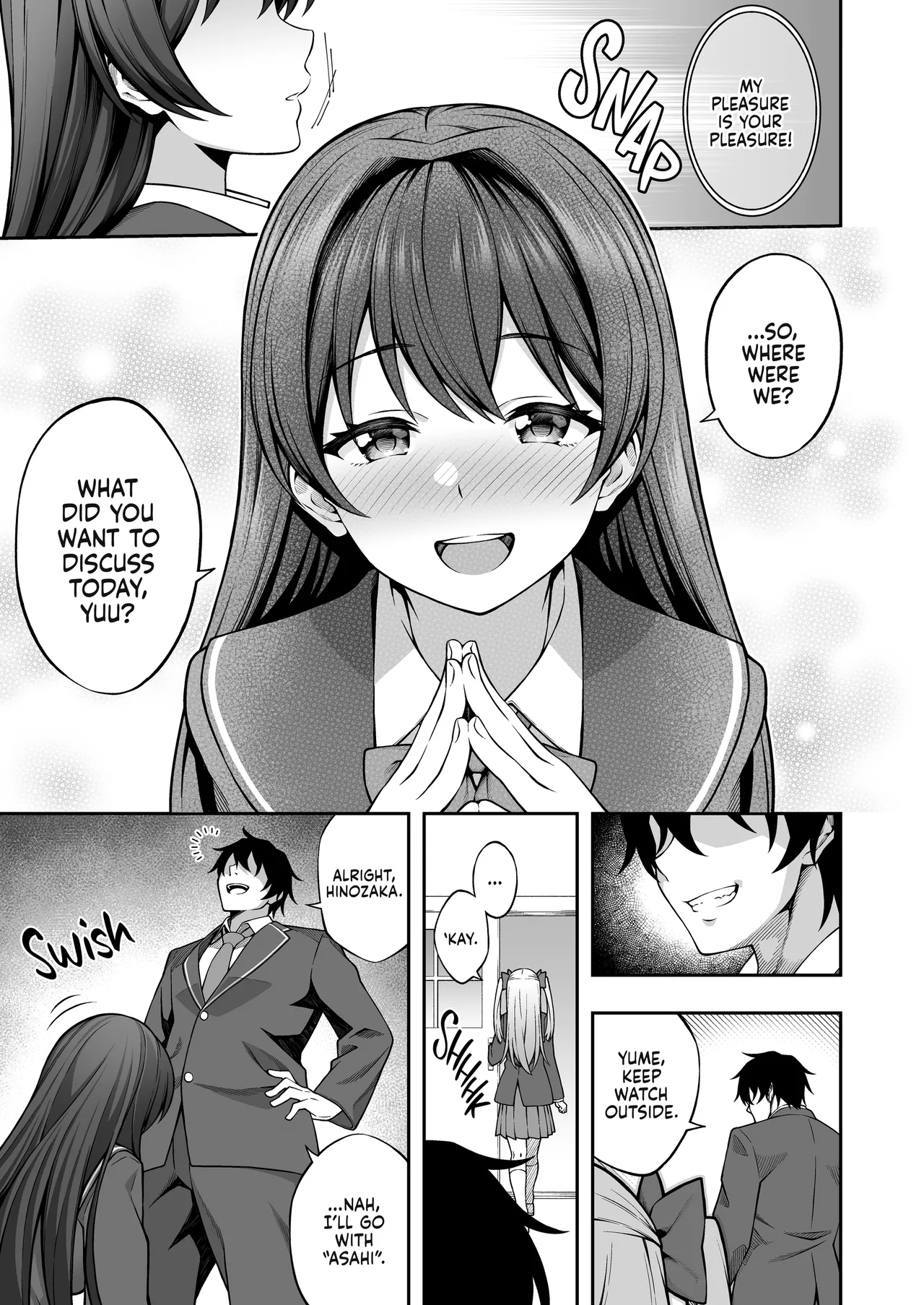 Saiminjutsu de Majime na Seitokaichou o Te ni Ireta Ore | How I Charmed the Prim and Proper President page 9 full