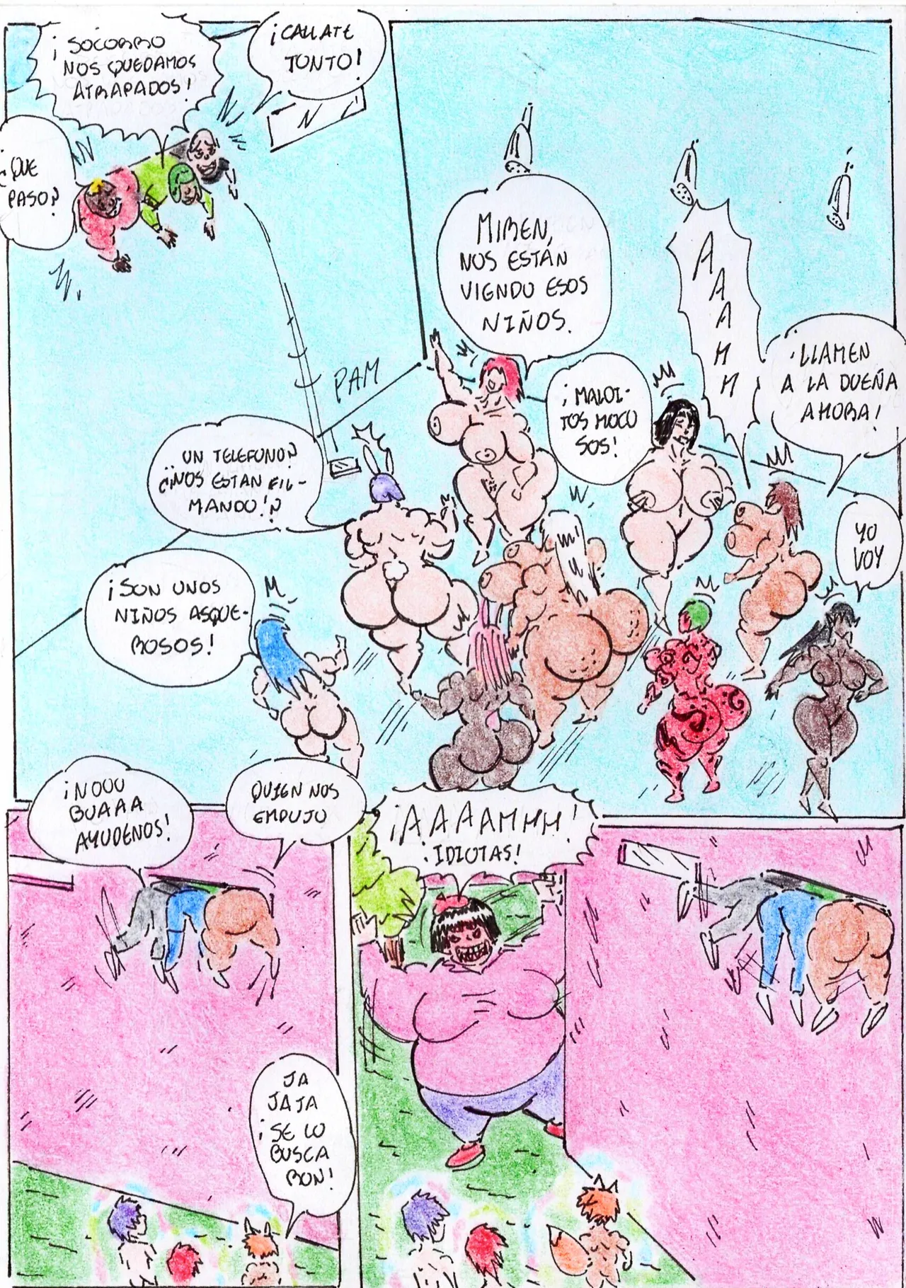 Cómic Ruth y Ashley 3 "AVENTURAS EN EL SPA " page 12 full