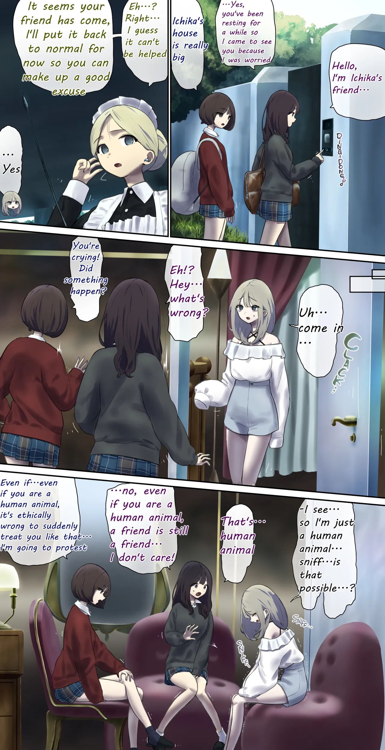 The young lady who was a human animal page 5 full