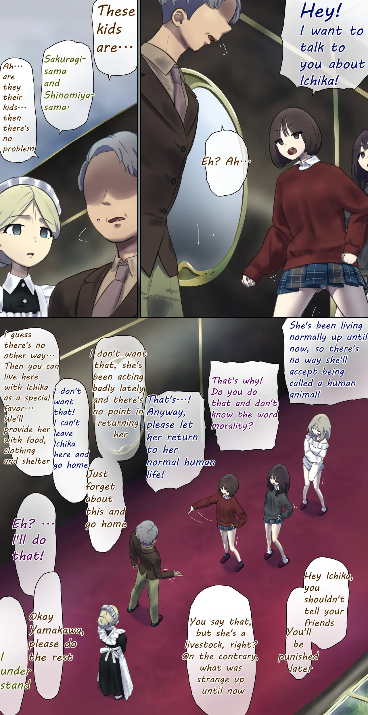 The young lady who was a human animal page 6 full